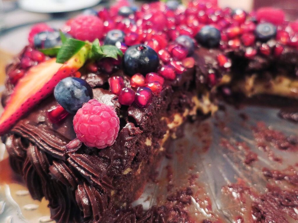 Verdens bedste brownie med cookie dough